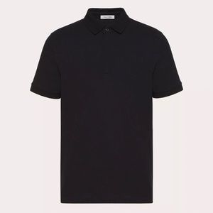 VALENTINO Black polo shirt